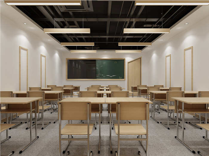 培訓機構(gòu)教室裝修設(shè)計效果圖