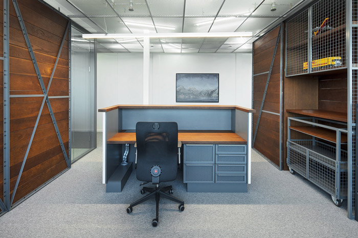 運輸公司前臺裝修設(shè)計效果圖