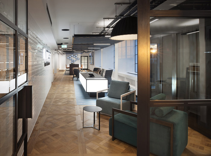 IT公司前臺(tái)裝修設(shè)計(jì)效果圖