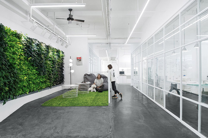 時尚創(chuàng)意工坊過道裝修效果圖