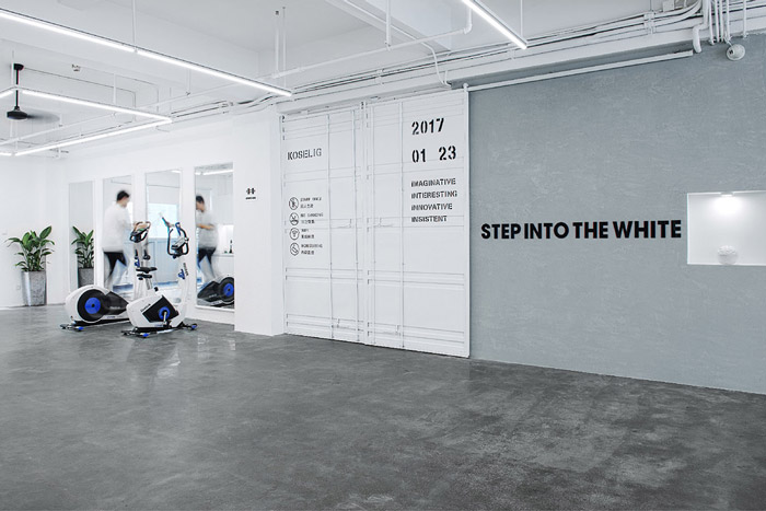 時尚創(chuàng)意工坊健身區(qū)裝修效果圖