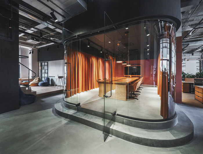 企業(yè)辦公室接待區(qū)裝修設(shè)計(jì)效果圖