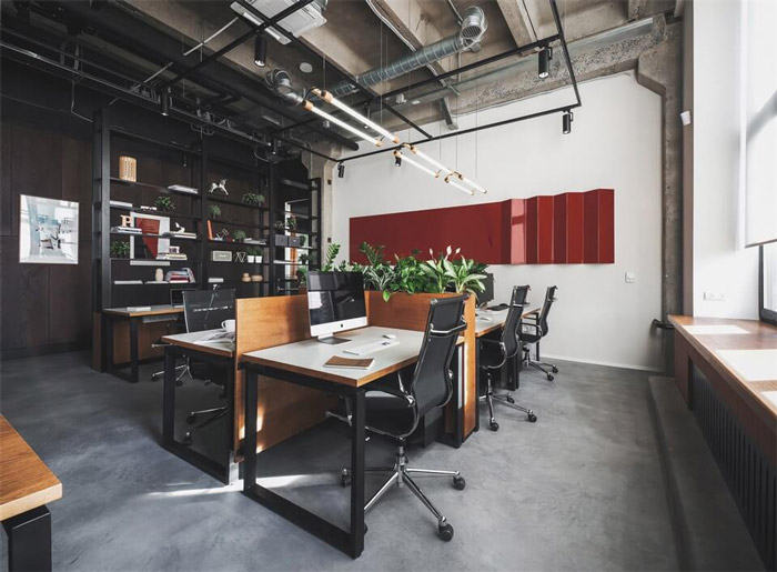 企業(yè)辦公室辦公區(qū)裝修設(shè)計(jì)效果圖