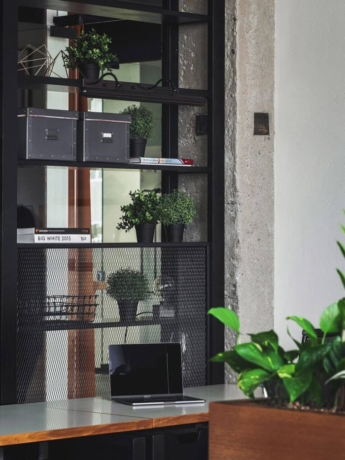 企業(yè)辦公室擺放區(qū)裝修設(shè)計(jì)效果圖