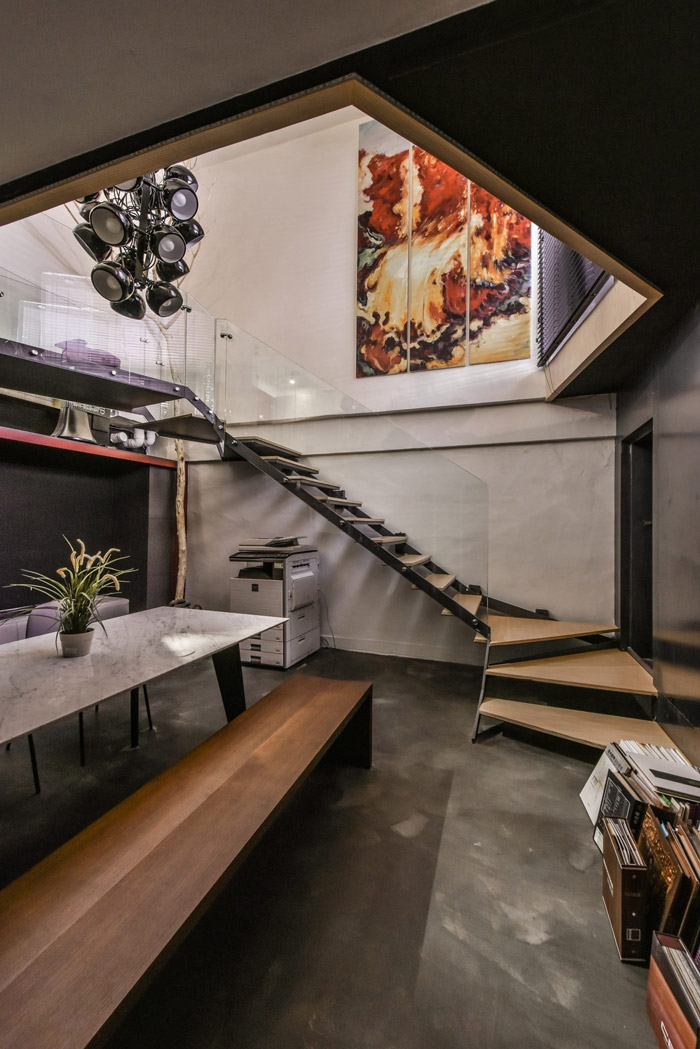 loft辦公室辦公區(qū)裝修設計效果圖