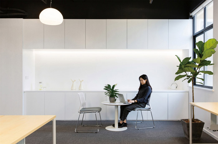 電子商務辦公室茶水間裝修設計效果圖