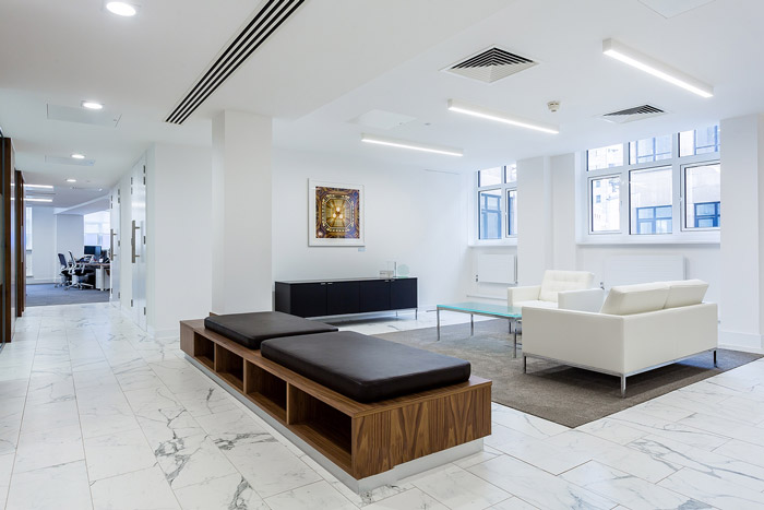 保險(xiǎn)公司辦公室交流區(qū)裝修效果圖