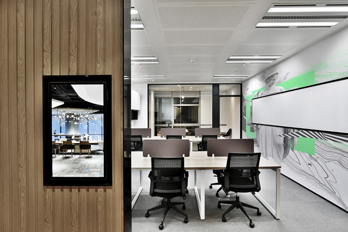 聯合辦公辦公區(qū)裝修效果圖