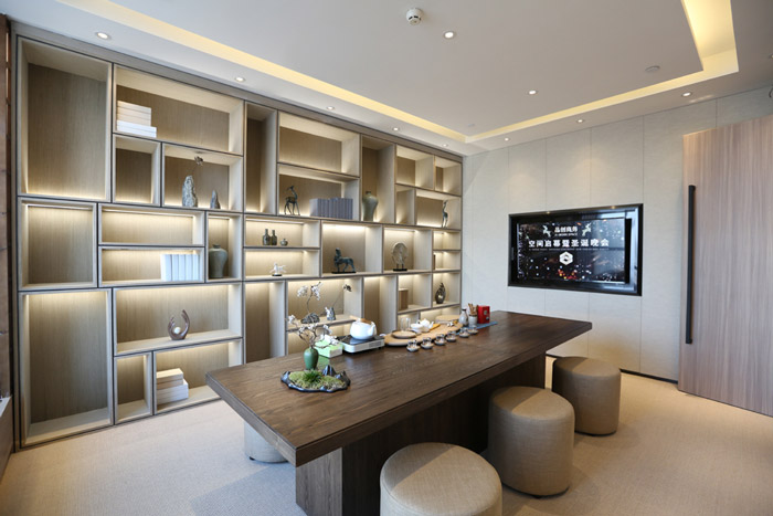 聯合辦公匯報室裝修效果圖