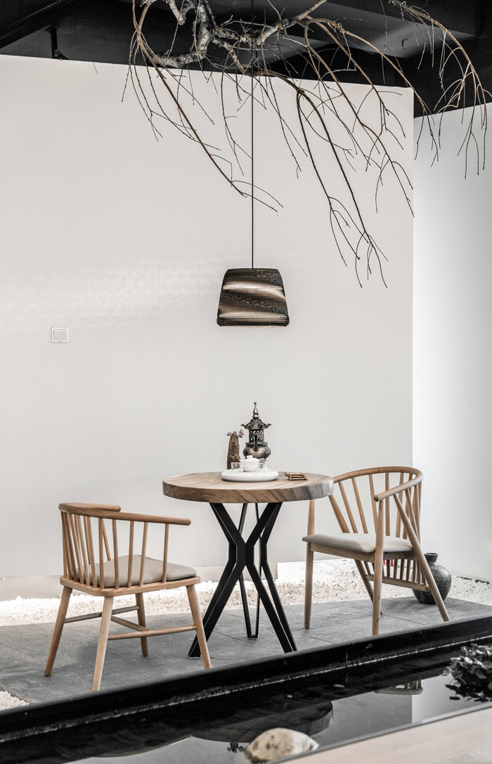 茶業(yè)公司辦公室交流區(qū)裝修設(shè)計(jì)效果圖