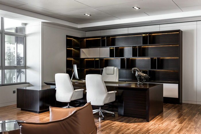 600m2現(xiàn)代總經(jīng)理辦公室裝修設(shè)計(jì)效果圖