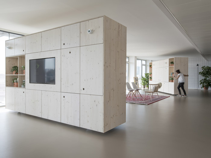 300平方辦公室移動柜效果圖