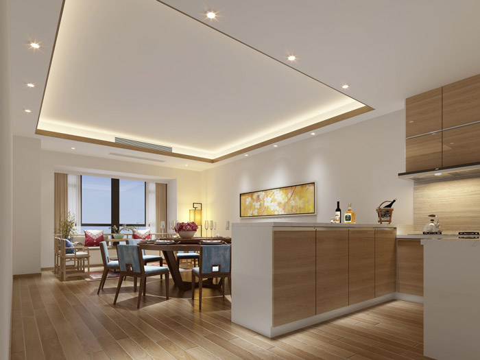 財(cái)富管理公司茶水間裝修設(shè)計(jì)效果圖