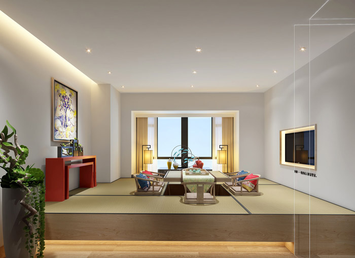 財(cái)富管理公司交流區(qū)裝修設(shè)計(jì)效果圖