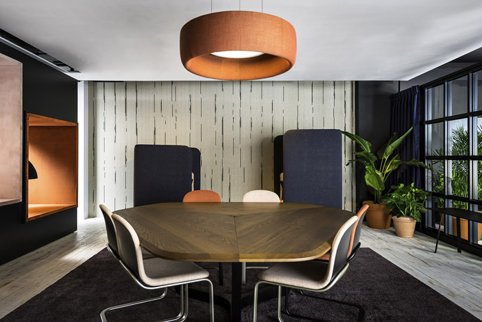 家具公司辦公室洽談區(qū)裝修設計效果圖