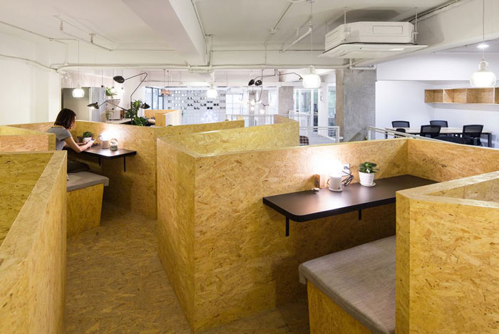 工廠改造辦公室云座設計效果圖