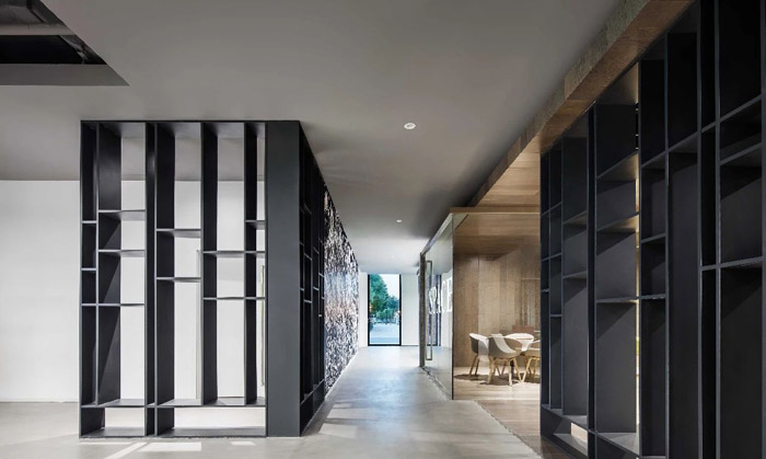 it公司辦公室過道設(shè)計效果圖