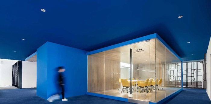 it公司辦公室會議室設(shè)計效果圖