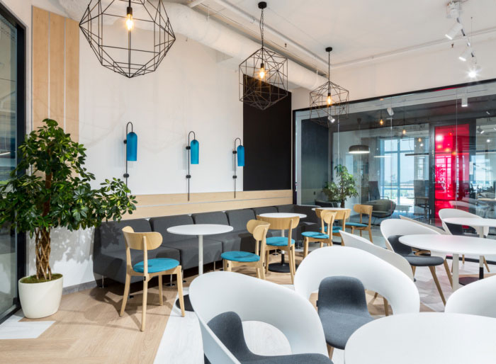 納維亞風(fēng)格辦公室休息區(qū)裝修效果圖