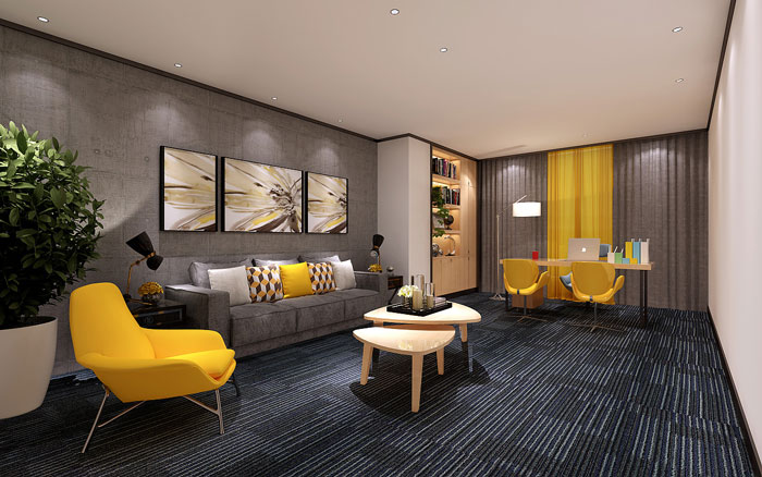 金融經(jīng)理辦公室裝飾效果圖