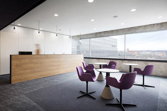 審計公司前臺裝修設計效果圖