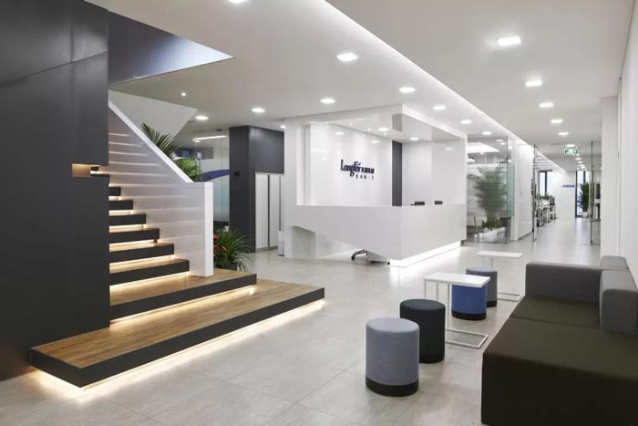 10000平方集團辦公室前臺設(shè)計方案