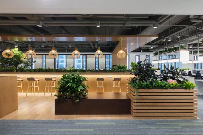 10000平方集團辦公室吧臺設(shè)計方案