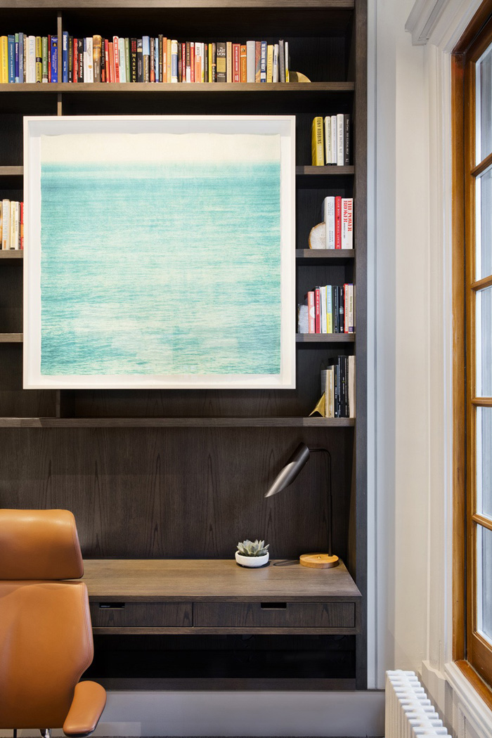 財務公司辦公室閱讀區(qū)設計效果圖