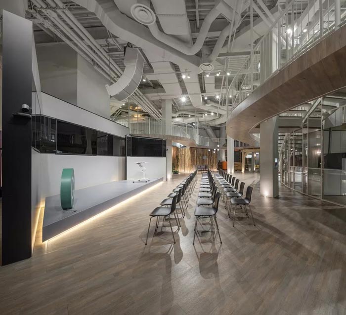 二(2)層辦公室聚會大廳設計方案