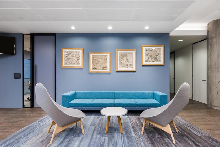 投資集團(tuán)辦公室接待區(qū)裝修設(shè)計(jì)效果圖