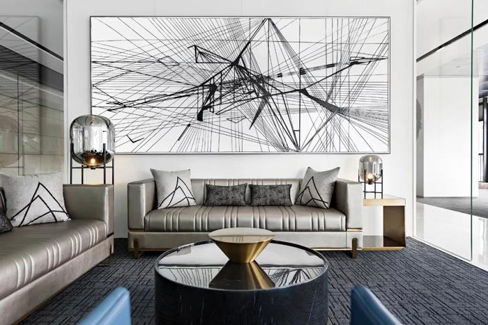 辦公樓綜合體二層洽談設(shè)計(jì)方案