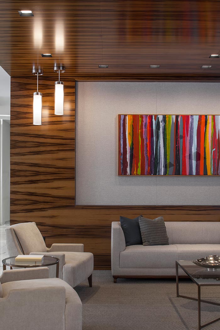 金融服務(wù)公司辦公室接待區(qū)裝修設(shè)計(jì)效果圖