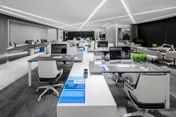 3000平方辦公樓辦公區(qū)設計方案