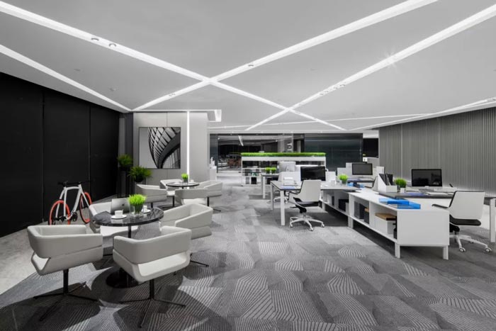 3000平方辦公樓辦公區(qū)設計方案