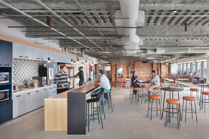 微軟研發(fā)中心吧臺(tái)設(shè)計(jì)方案