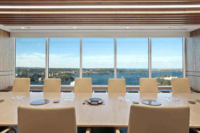 金融控股辦公室會議室裝修設計效果圖