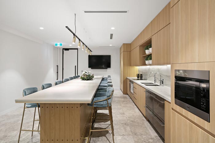 金融控股辦公室茶水間裝修設計效果圖