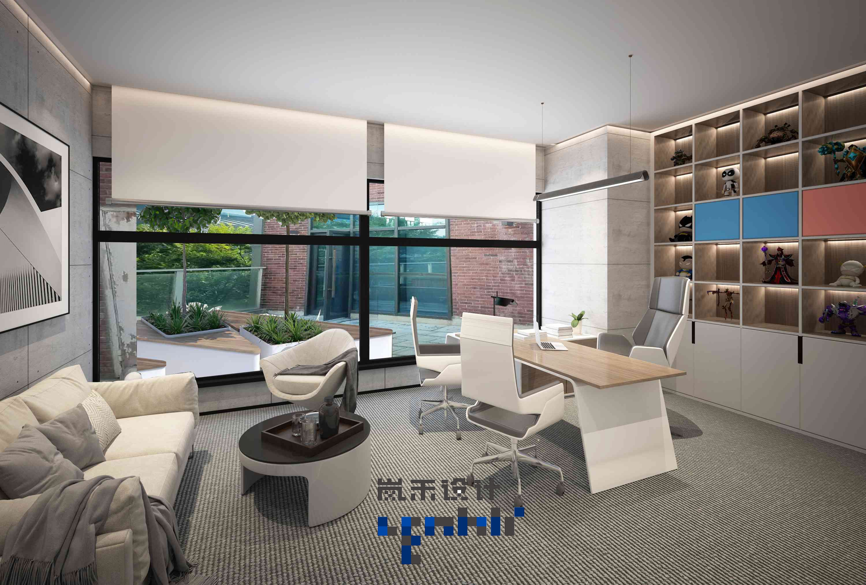 CEO辦公室效果圖