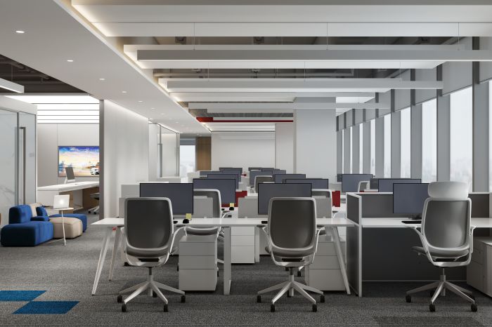 跨國(guó)物流公司辦公室設(shè)計(jì)案例【900平方