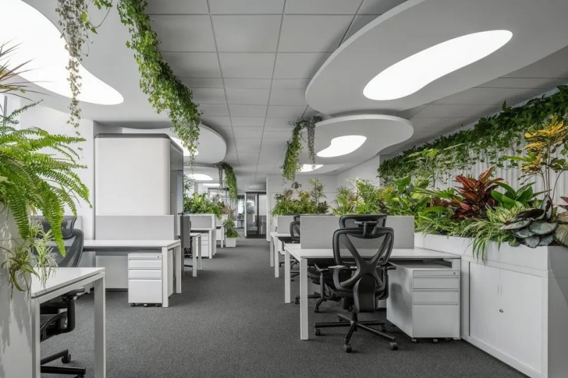 現(xiàn)代花園式律師事務(wù)所辦公室設(shè)計(jì)【1200